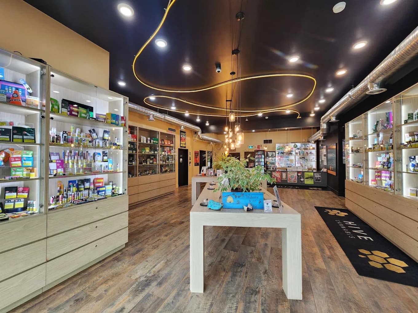 Hive Cannabis Terrace store interior